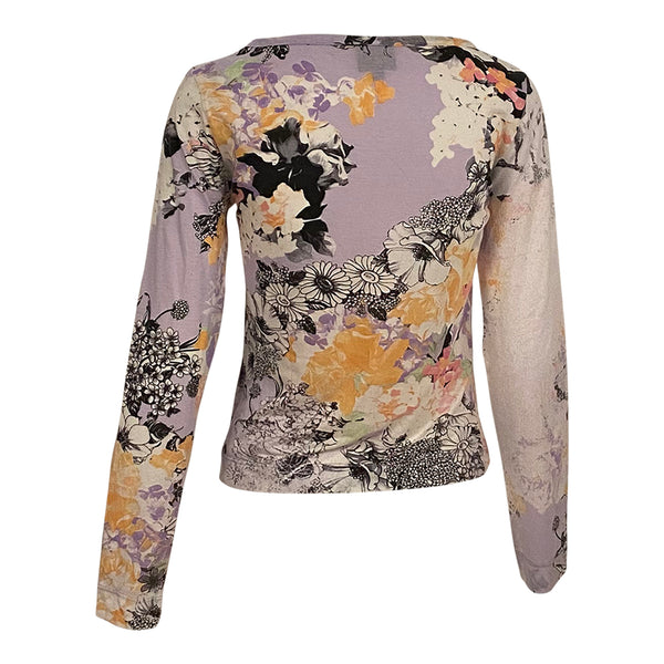 Just Cavalli Cotton Printed Top