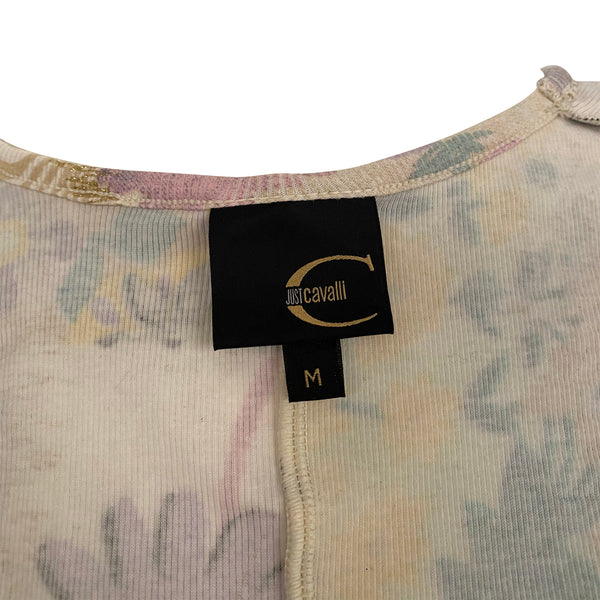 Just Cavalli Cotton Printed Top