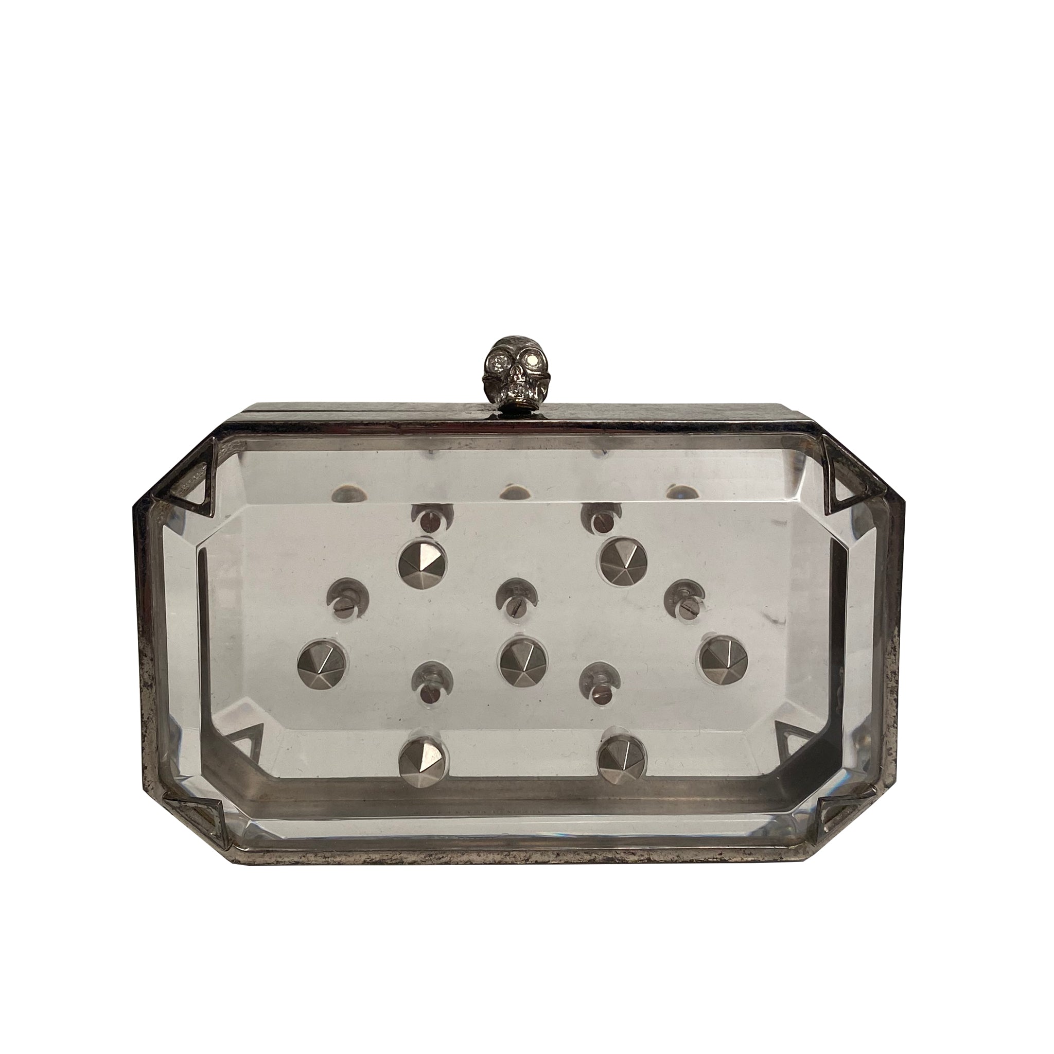 McQueen Skull Clutch